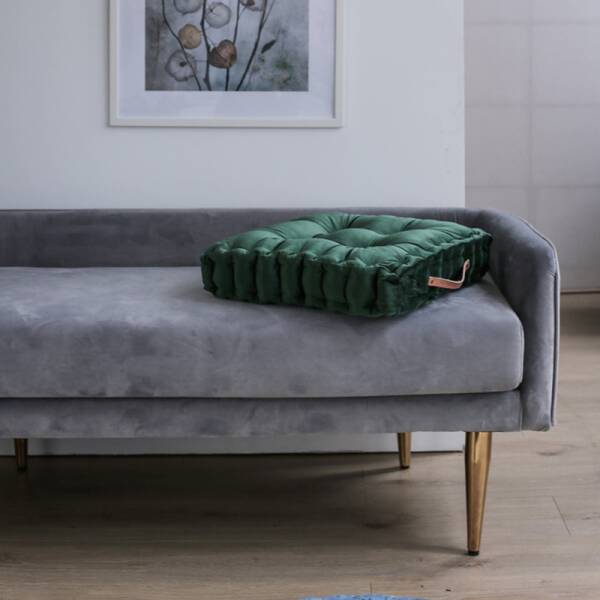 ขาย เบาะรองนั่งกำมะหยี่ Velvet Cushion ลด ราคาอะ