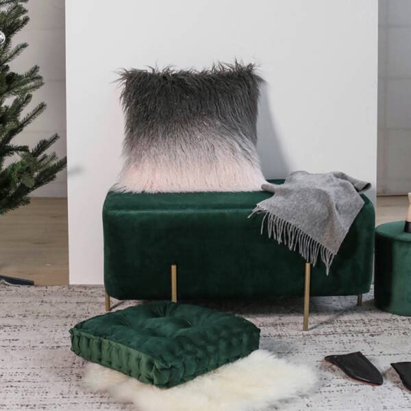 ขาย เบาะรองนั่งกำมะหยี่ Velvet Cushion ลดราคา