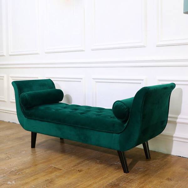 ขาย ม้านั่งสำหรับแต่งบ้าน Decorating Velvet Bench III
