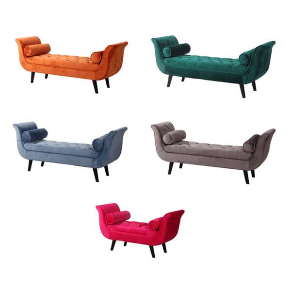 ขาย ม้านั่งสำหรับแต่งบ้าน Decorating Velvet Bench III