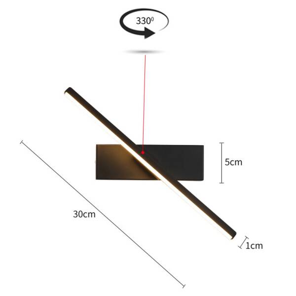 ขาย โคมไฟติดผนังปรับองศาได้ Rotating Wall Decorative Lamp II