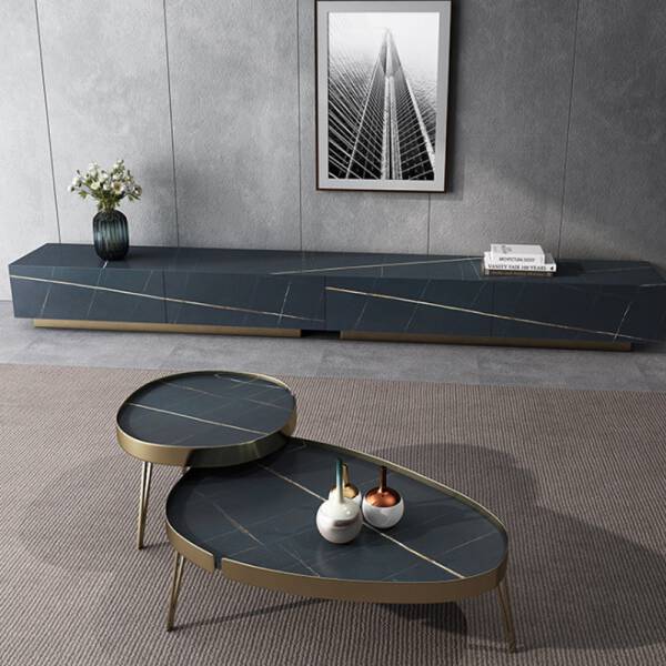 ขาย ชุดโต๊ะกลางดีไซน์ไม่เหมือนใคร Mixed Designed Coffee Table Set พิเศษ