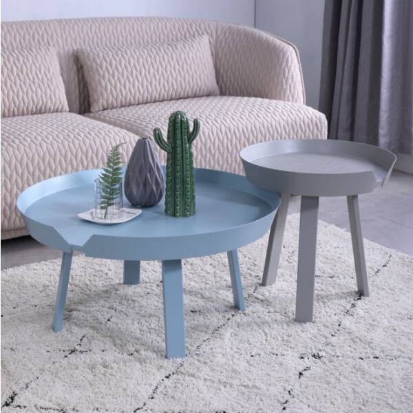 ขาย โต๊ะกลางห้องรับแขก Colorize Round Wooden Table พิเศษ