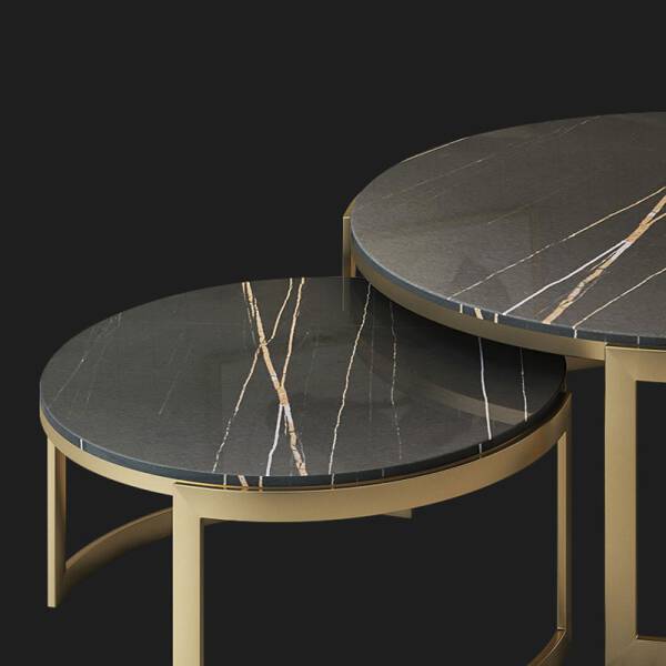 ขาย ชุดโต๊ะกลางห้องรับแขกหินอ่อน Luxury Livingroom Coffee Table Set ลด