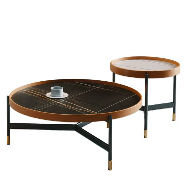 ขาย ชุดโต๊ะกลางห้องรับแขก Nordic Luxury Coffee Table Set