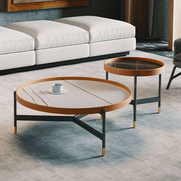 ขาย ชุดโต๊ะกลางห้องรับแขก Nordic Luxury Coffee Table Set