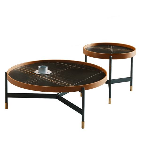 ขาย ชุดโต๊ะกลางห้องรับแขก Nordic Luxury Coffee Table Set