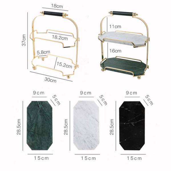 ขาย ชั้นวางอาหารหินอ่อน Decorative Marble Shelf