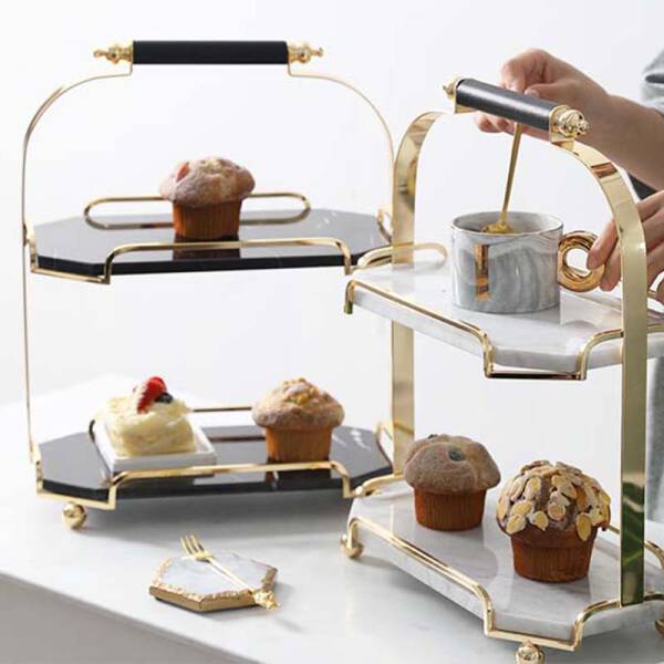 ขาย ชั้นวางอาหารหินอ่อน Decorative Marble Shelf