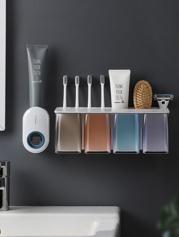 ขาย ที่จัดระเบียบห้องน้ำติดผนังพร้อมก้าวน้ำ Wall Toilet Organizer
