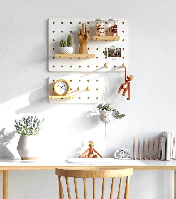 ขาย ชั้นวางของติดผนัง Kitchen Wooden Wall Hanger
