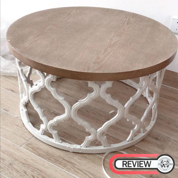 ขาย โต๊ะไม้ห้องรับแขก Solid Round Center Table