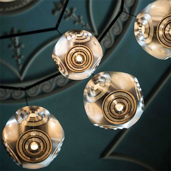 ขาย โคมไฟสแตนเลสติดเพดาน Creative Stainless Steel Ceiling Lamp