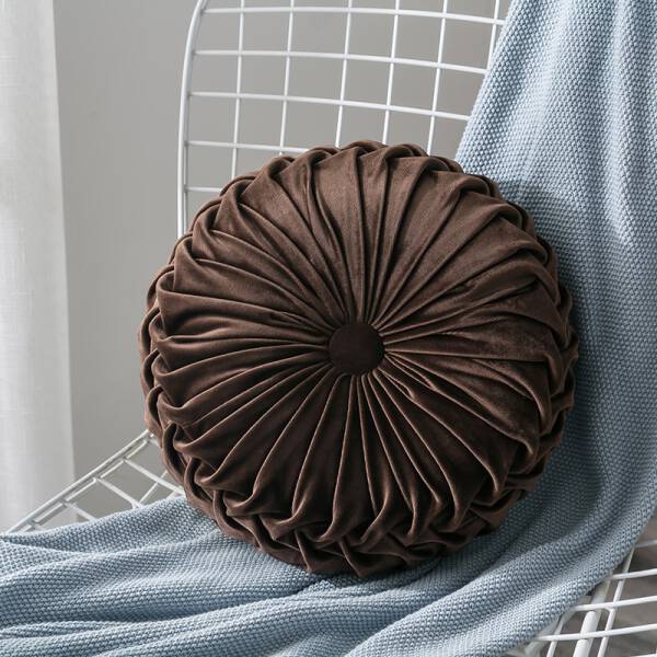 ขาย เบาะรองนั่งกำมะหยี่ Circle Decorative Cushion