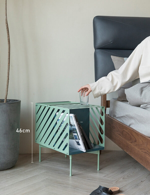 ขาย โต๊ะข้างเหล็กปรับได้ Storage Side Table