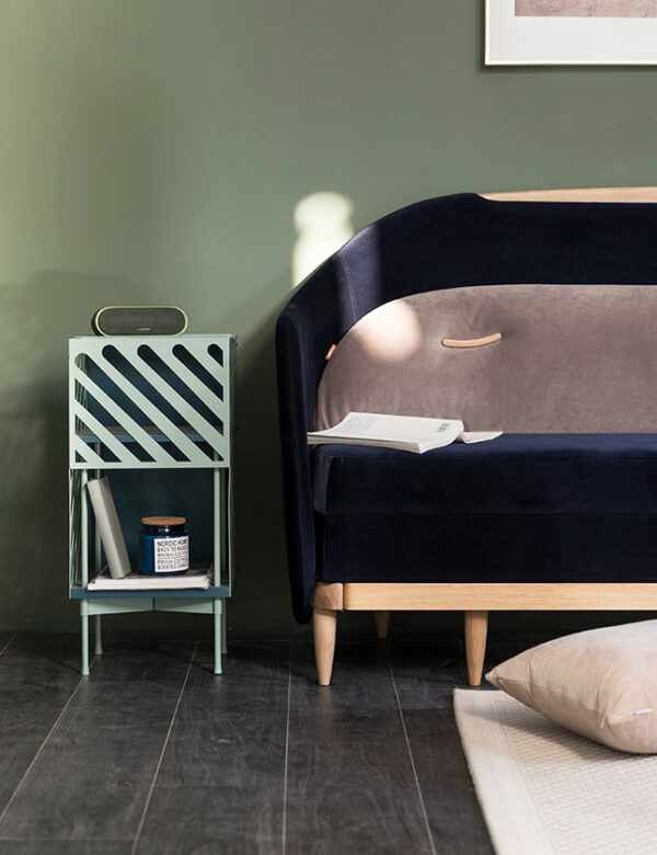 ขาย โต๊ะข้างเหล็กปรับได้ Storage Side Table