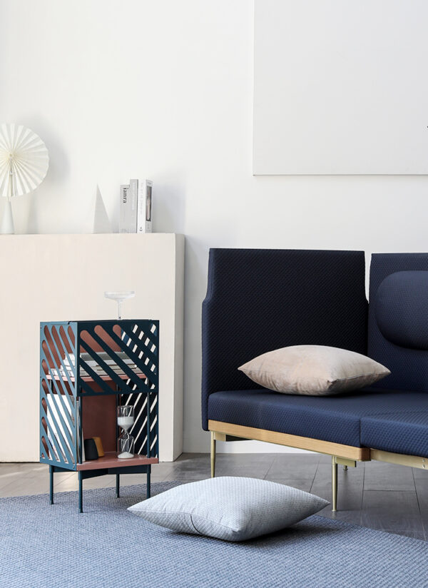 ขาย โต๊ะข้างเหล็กปรับได้ Storage Side Table
