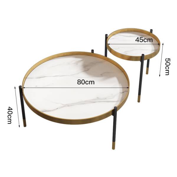 ขาย ชุดโต๊ะกลางห้องรับแขกหินอ่อน Decorating Center Table Set