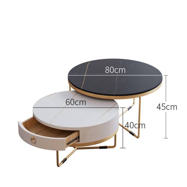 ขาย ชุดโต๊ะกลางห้องรับแขกหินอ่อน Marble Coffee Table Set VIII