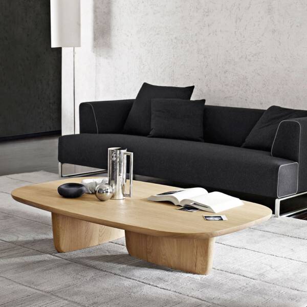 ขาย โต๊ะกลางไม้สไตล์มินิมอล Solid Decor Coffee Table