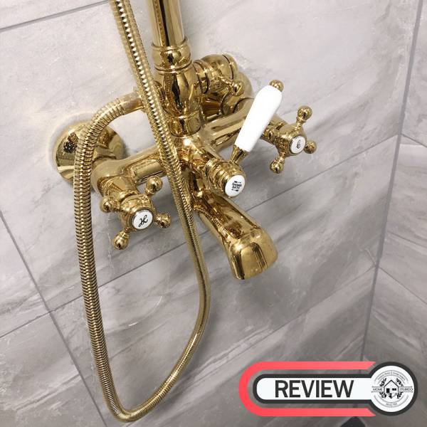 ขาย ชุดฝักบัวสไตล์วินเทจ Vintage Brass Rain Shower
