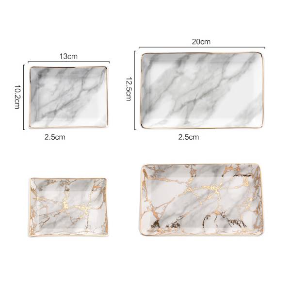 ขาย ถาดลายหินอ่อนตกแต่งบ้าน Ceramic Tray