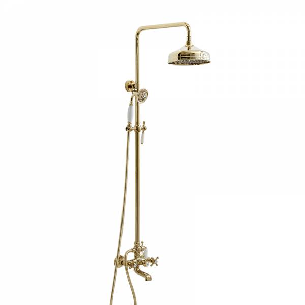 ขาย ชุดฝักบัวสไตล์วินเทจ Vintage Brass Rain Shower