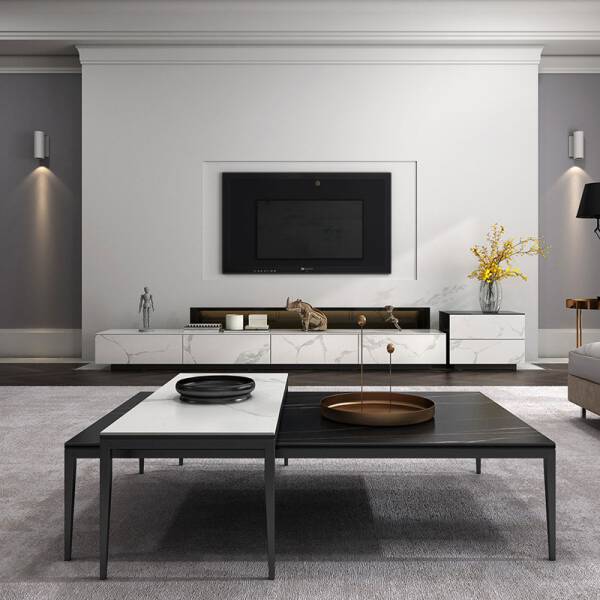 ขาย ชุดโต๊ะกลางห้องรับแขก Home Rectangle Coffee Table Set