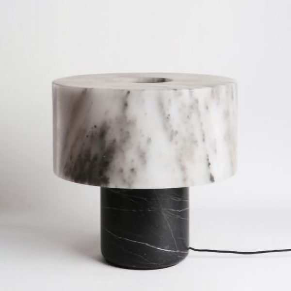 ขาย โคมไฟสำหรับตกแต่งบ้าน Two Tone Marble Table Lamp