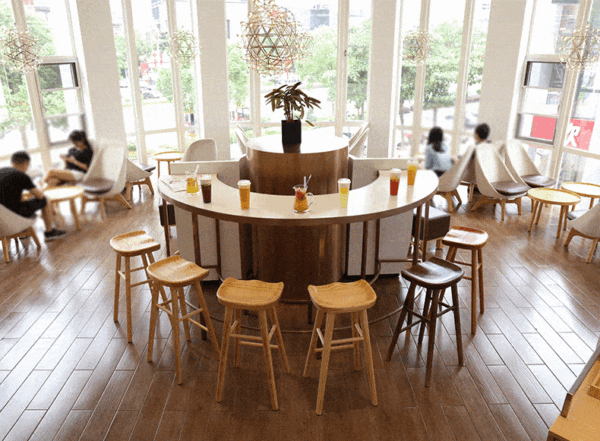 เก้าอี้ทรงสูงสำหรับเค้าเตอร์บาร์สไตล์มินิมอล ราคา - Minimal Counter Stool