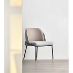 เก้าอี้พร้อมพนักพิงสำหรับตกแต่งบ้าน สีเบจ - Decorating Chair