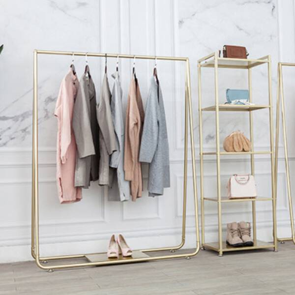 ขาย ราวแขวนผ้าสีทอง Clothes Hanger ลด พิเศษ