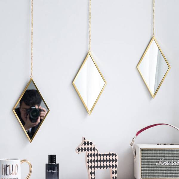 ขาย กระจกตกแต่งบ้าน - Diamond Mirror Hanger ราคาพิเศษ