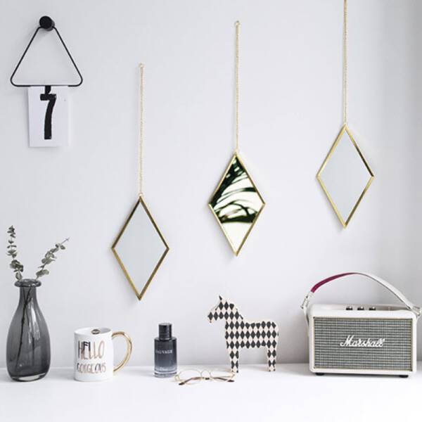 ขาย กระจกตกแต่งบ้าน - Diamond Mirror Hanger