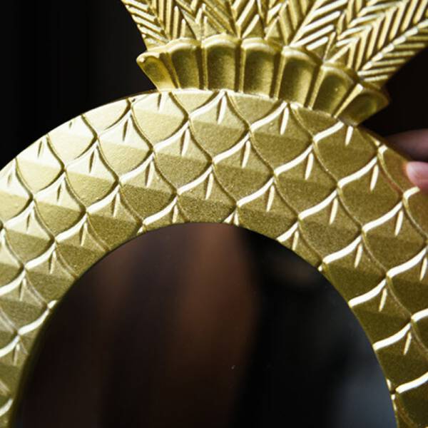 ขาย กระจกตกแต่งบ้านกรอบสับปะรด - Pineapple Mirror ลด พิเศษ