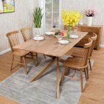 ขาย โต๊ะทานข้าวไม้สไตล์มินิมอล Creative Wooden Dining Table ราคา