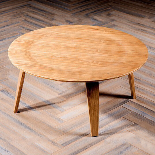 โต๊ะกลางห้องรับแขกไม้แท้ – Wooden Coffee Table II