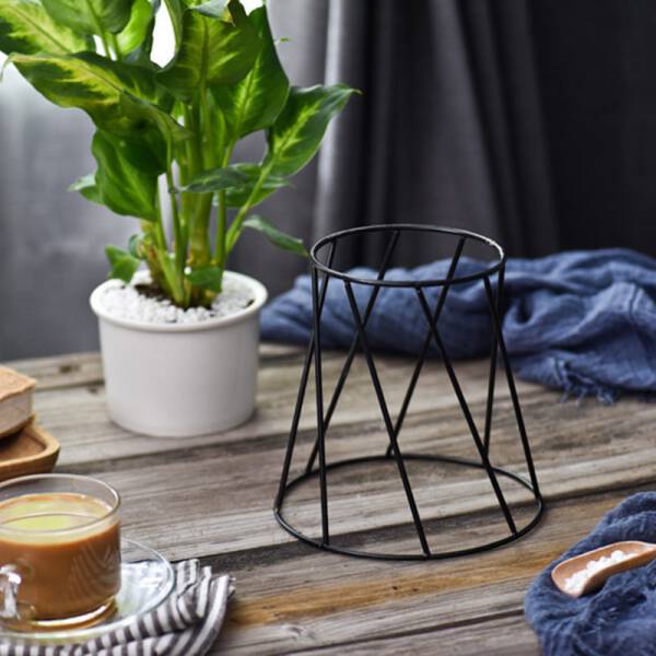 ขาย ชุดกระถางต้นไม้มงคลพร้อมโครงเหล็ก Twist Flower Pot ราคา