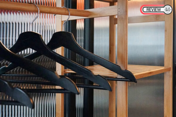 รีวิว ชั้นแขวนผ้าอเนกประสงค์ - Bamboo Clothes Shelf