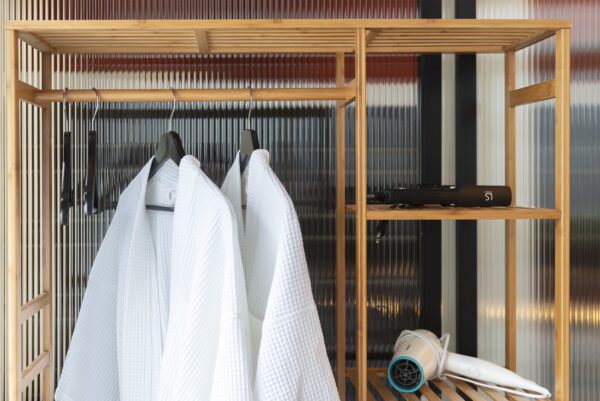 รีวิว ชั้นแขวนผ้าอเนกประสงค์ - Bamboo Clothes Shelf