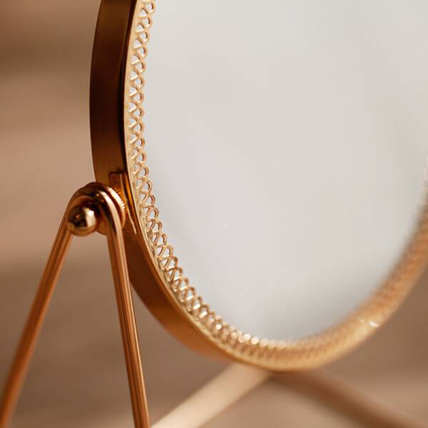 ขาย กระจกแต่งหน้าสีทอง Golden Mirror พิเศษ