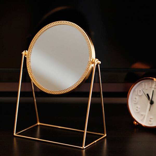 ขาย กระจกแต่งหน้าสีทอง Golden Mirror