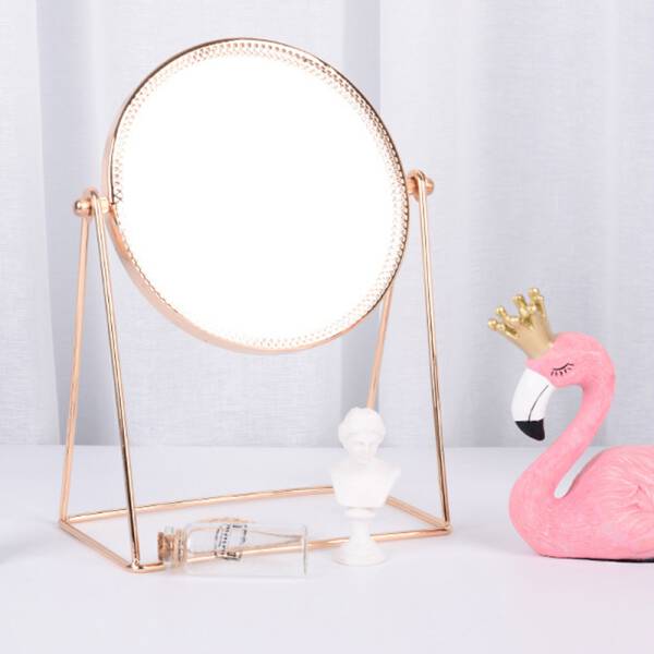 ขาย กระจกแต่งหน้าสีทอง Golden Mirror ราคา