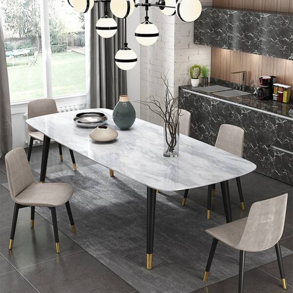ขาย โต๊ะอาหารลายหินอ่อน Marble Dining Table III ราคา