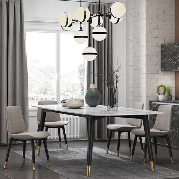 ขาย โต๊ะอาหารลายหินอ่อน Marble Dining Table III