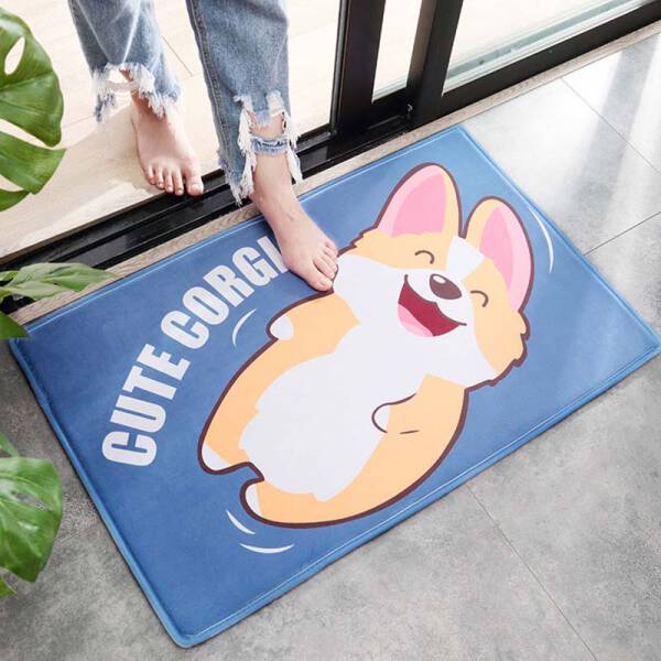 ขาย พรมเช็ดเท้าคอร์กี้เลิฟเวอร์ Corgi Door Mat ราคา