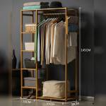 ขาย ชั้นแขวนผ้าอเนกประสงค์ Bamboo Clothes Shelf ราคาลด