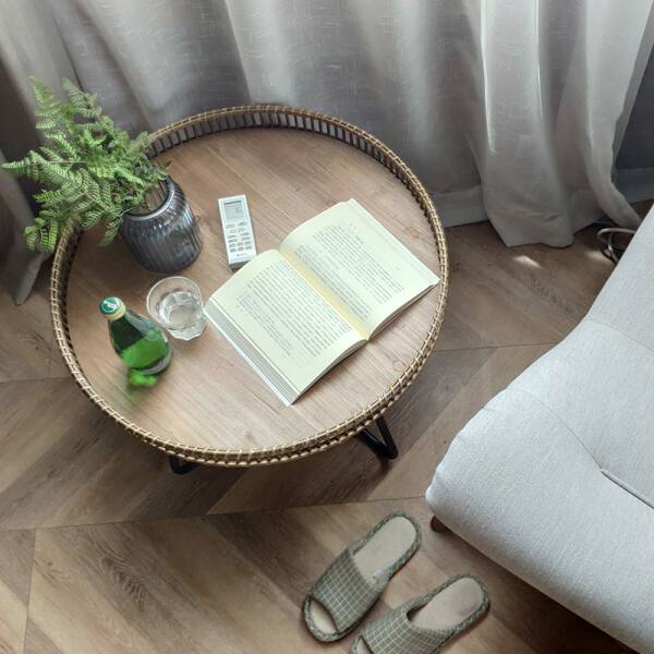 ขาย โต๊ะจักสาน Size M - Basketry Table