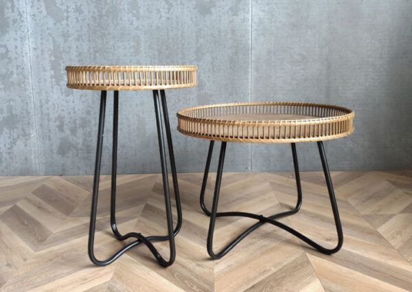 ขาย โต๊ะจักสาน Size S และ Size M - Basketry Table