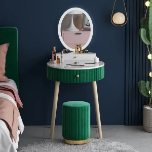 ขาย ชุดโต๊ะเครื่องแป้ง - Circle Dressing Table Set